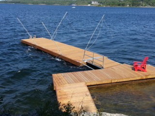 10ft x 40ft Floating Pontoon Dock in Georgian Bay 2.jpg
